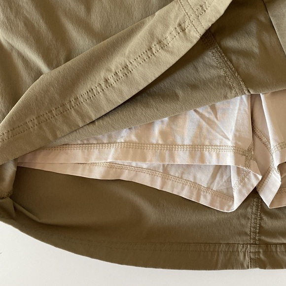 Eddie Bauer Tan Khaki Neutral Cargo Skort Size 12 - Picture 5 of 16